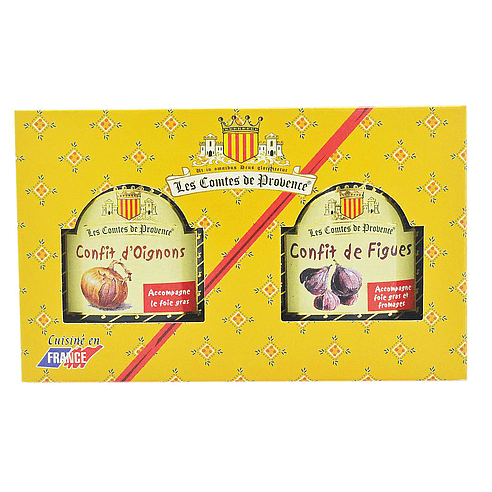 Duo confit culinaires (Oignons et Figues)