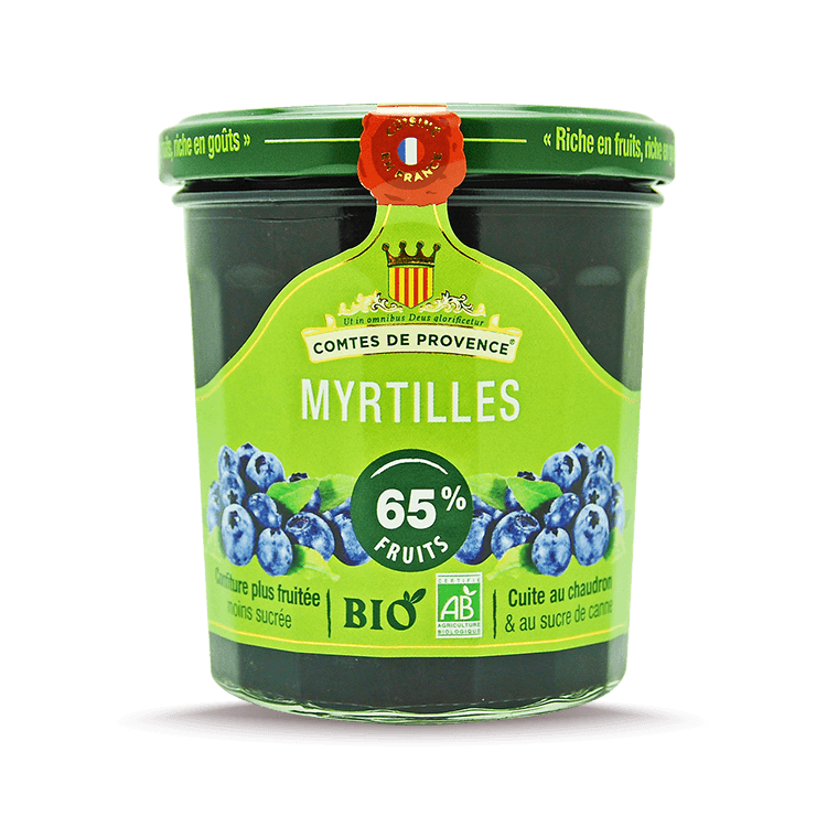 Confiture de Myrtilles BIO