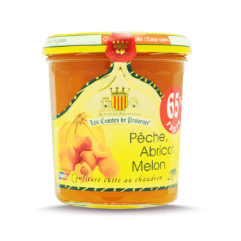 Confiture de Pêches Abricots Melons