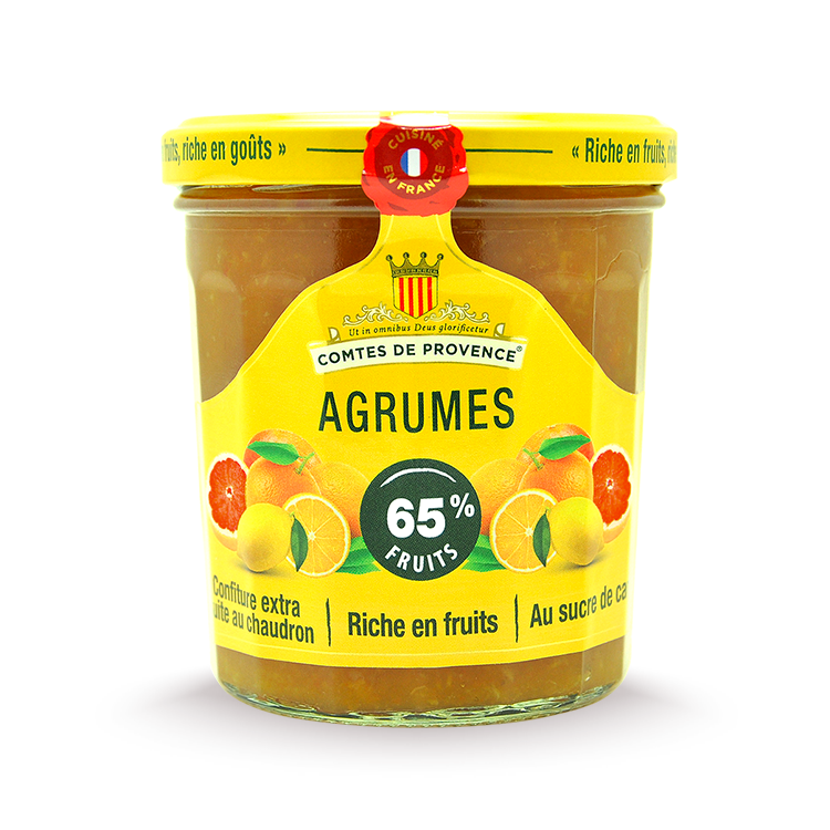 Confiture méditerranéenne-agrumes-comtes-de-provence