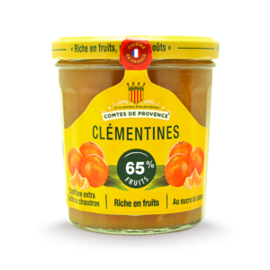 pot de confiture de clémentines