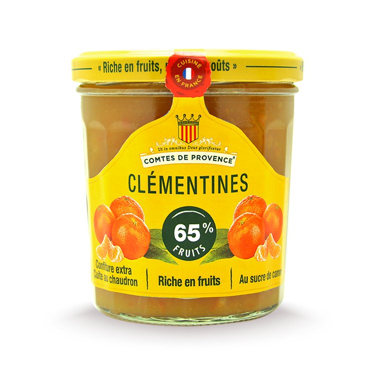 Confiture méditerranéenne-clémentines-comtes-de-provence