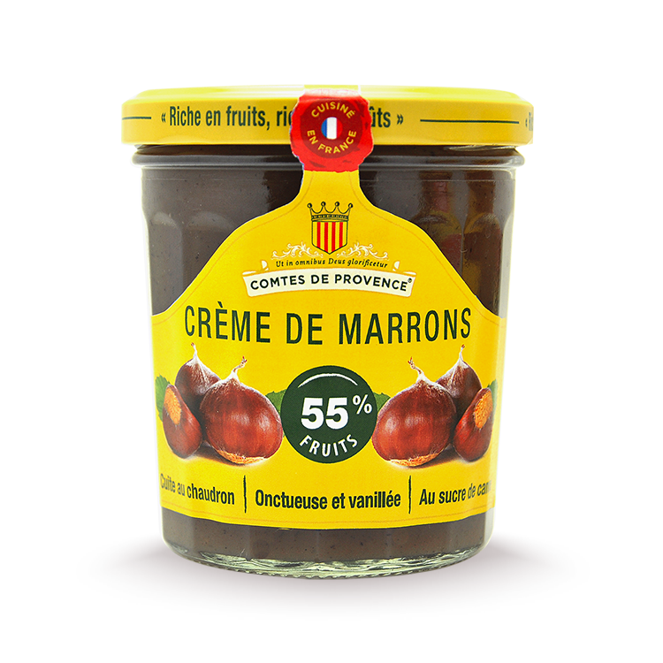Crème de marrons 340g (avec brisures)