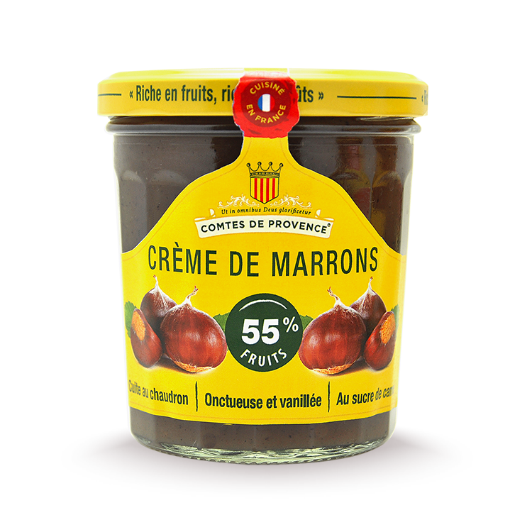 Confiture méditerranéenne-crème de marrons-comtes-de-provence