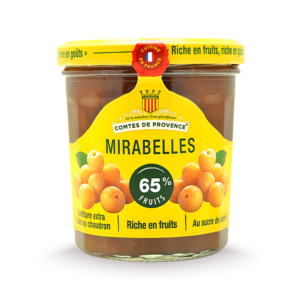 pot de confiture de mirabelles