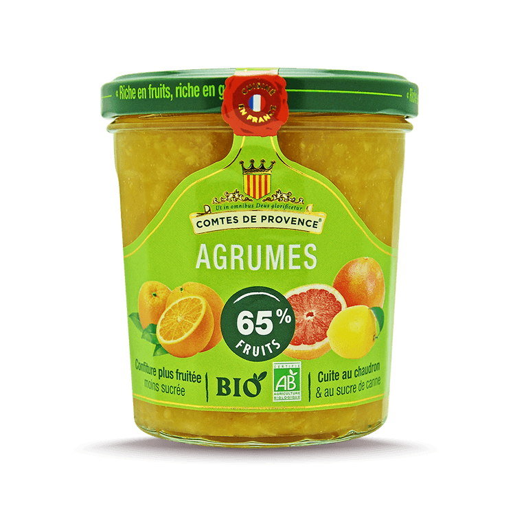 Confiture d'Agrumes BIO