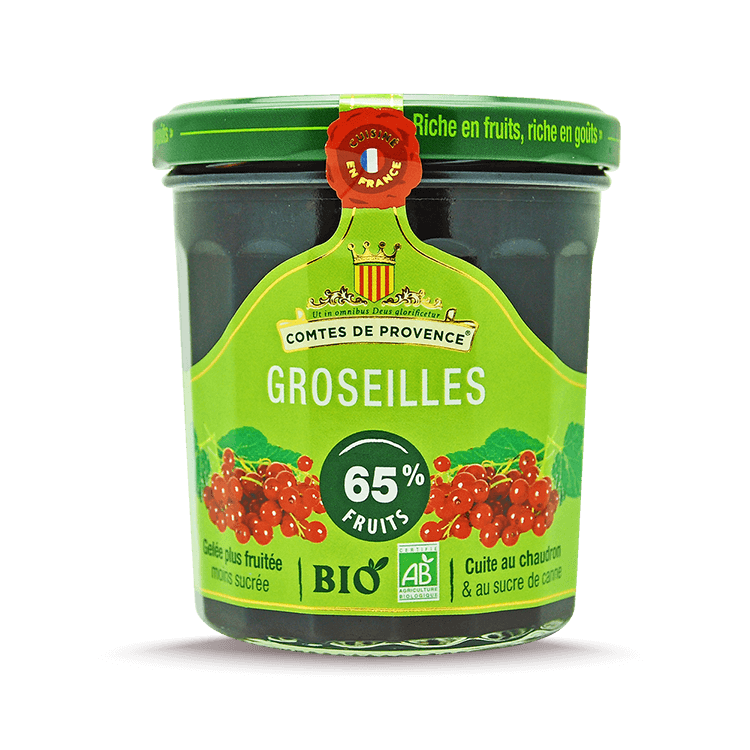 Mini confiture bio de myrtilles 100% fruit français - Bioloklock