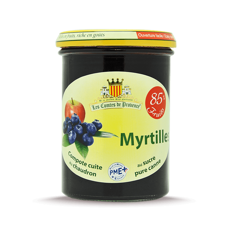 Compote de Myrtilles Les Comtes de Provence