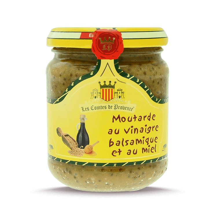 Moutarde au miel et au vinaigre balsamique, Fallot - Picard Réunion