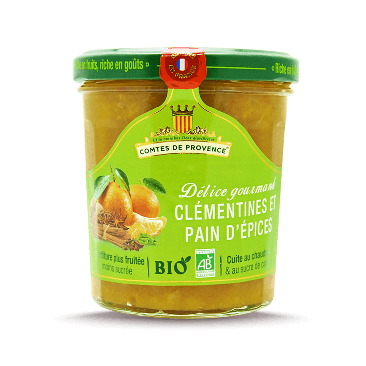 Confiture de Noël bio orange, griotte, épices - 220 g