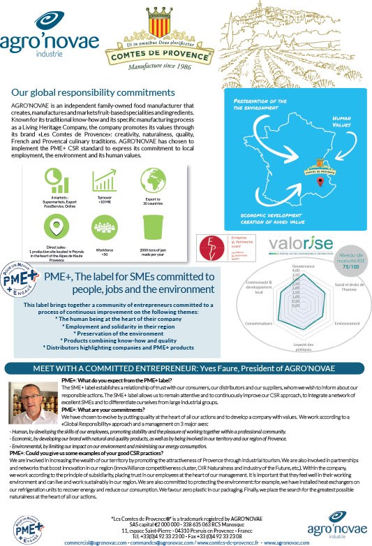 Les Comtes de Provence - Our CSR strategy - Plaquette 2023 page 1