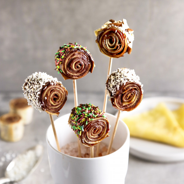 Sucettes de Crêpes