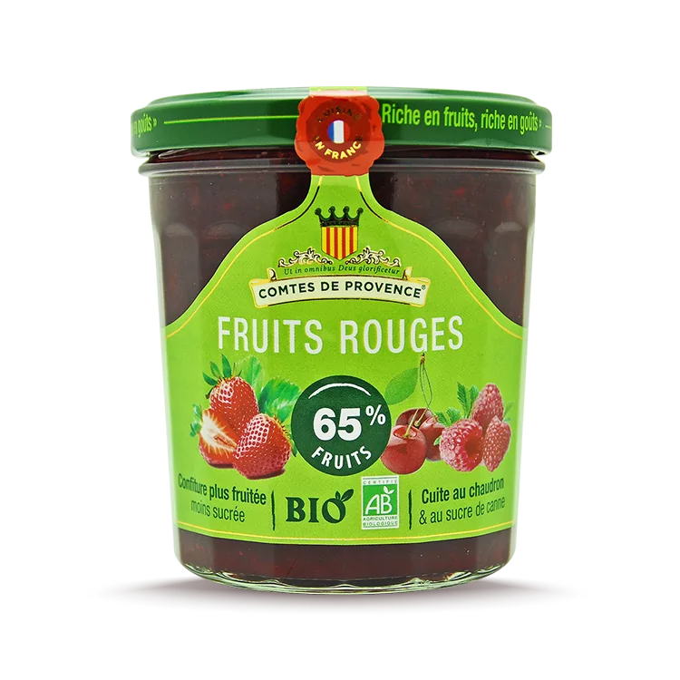 Confiture de Fruits rouges BIO