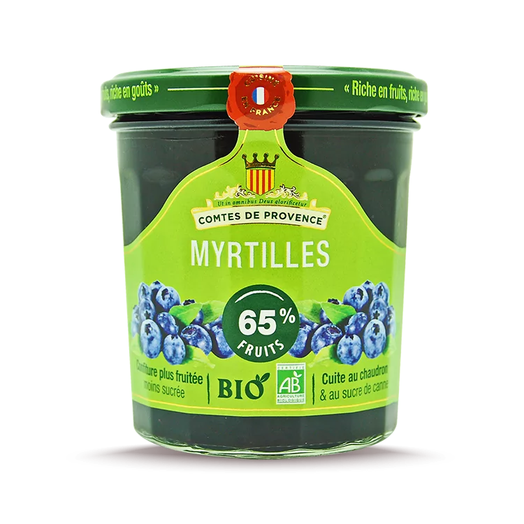 Confiture de Myrtilles BIO