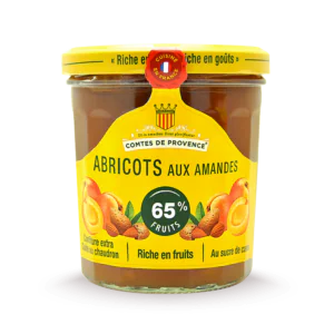 Confiture méditerranéenne-abricots aux amandes-comtes-de-provence
