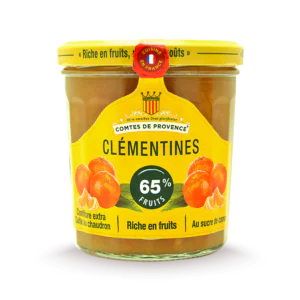 pot de confiture de clémentines