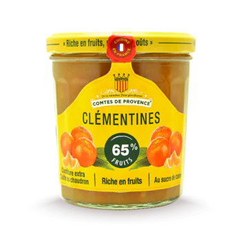 pot de confiture de clémentines
