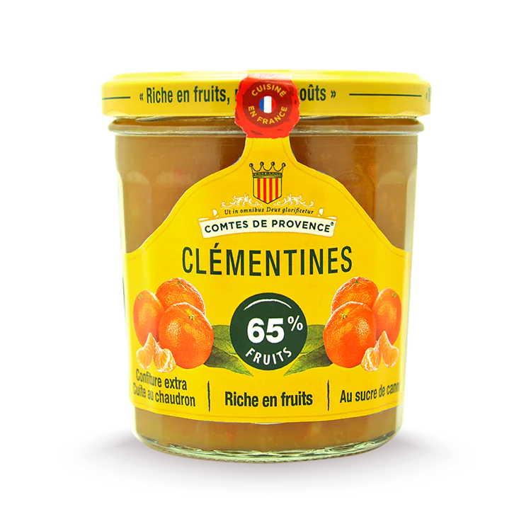 Confiture méditerranéenne-clémentines-comtes-de-provence