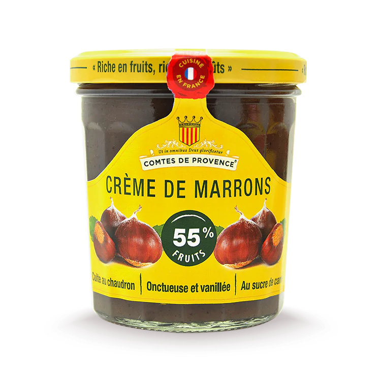 Confiture méditerranéenne-crème de marrons-comtes-de-provence