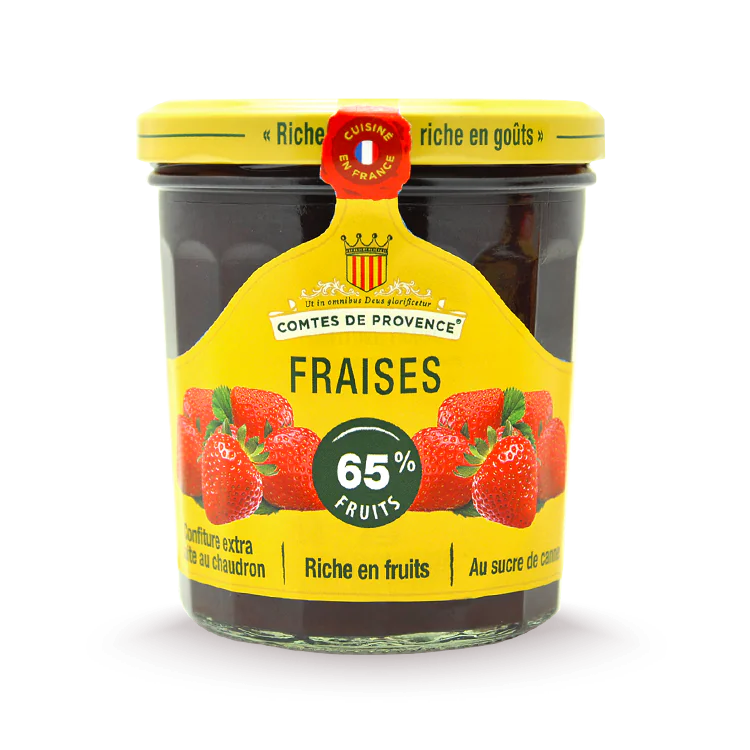 Confiture méditerranéenne-fraises-comtes-de-provence