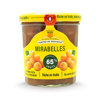 pot de confiture de mirabelles