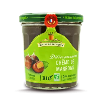 Crème de Marrons BIO 320g (avec brisures)
