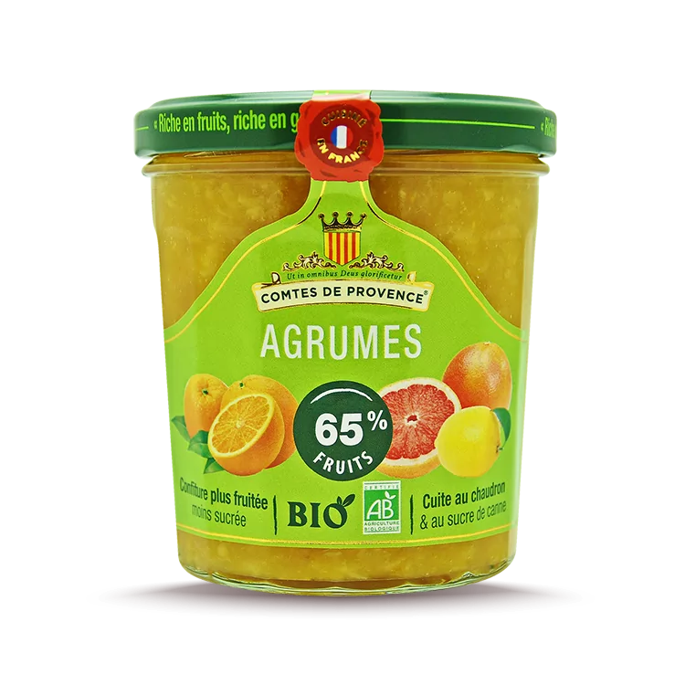 Confiture d'Agrumes BIO