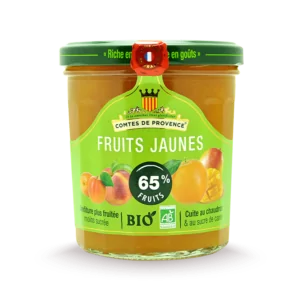 Confiture de Fruits jaunes BIO