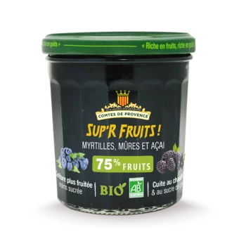 Organic Blueberry, Blackberry & Acai Jam