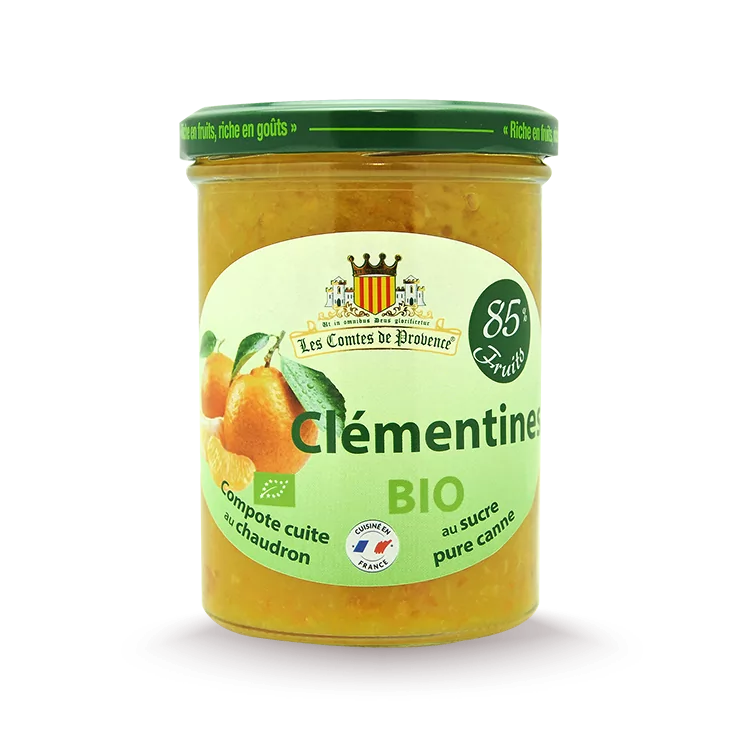 Compote de Clémentines BIO 85%