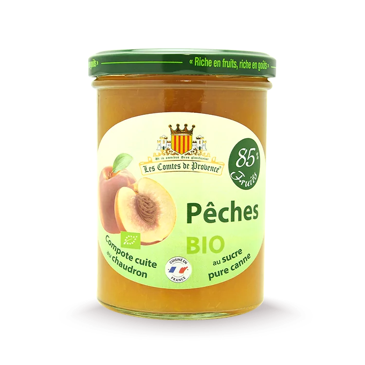 Compote de Pêches BIO