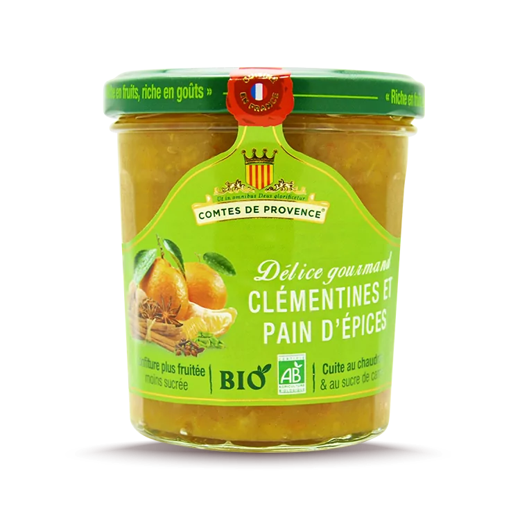 Délice de Clémentines et pain d'épice