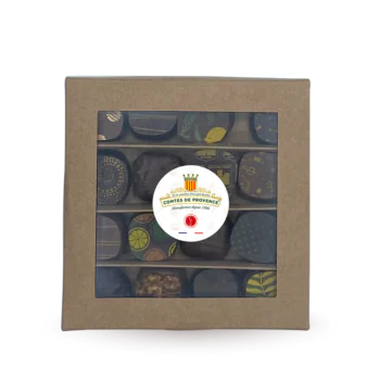 ASSORTIMENT DE BONBONS DE  CHOCOLAT NOIR ET LAIT